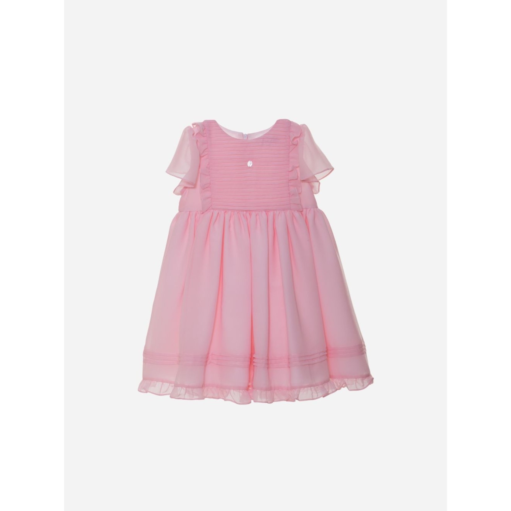 SPECIAL OCCASION PINK CHIFFON DRESS