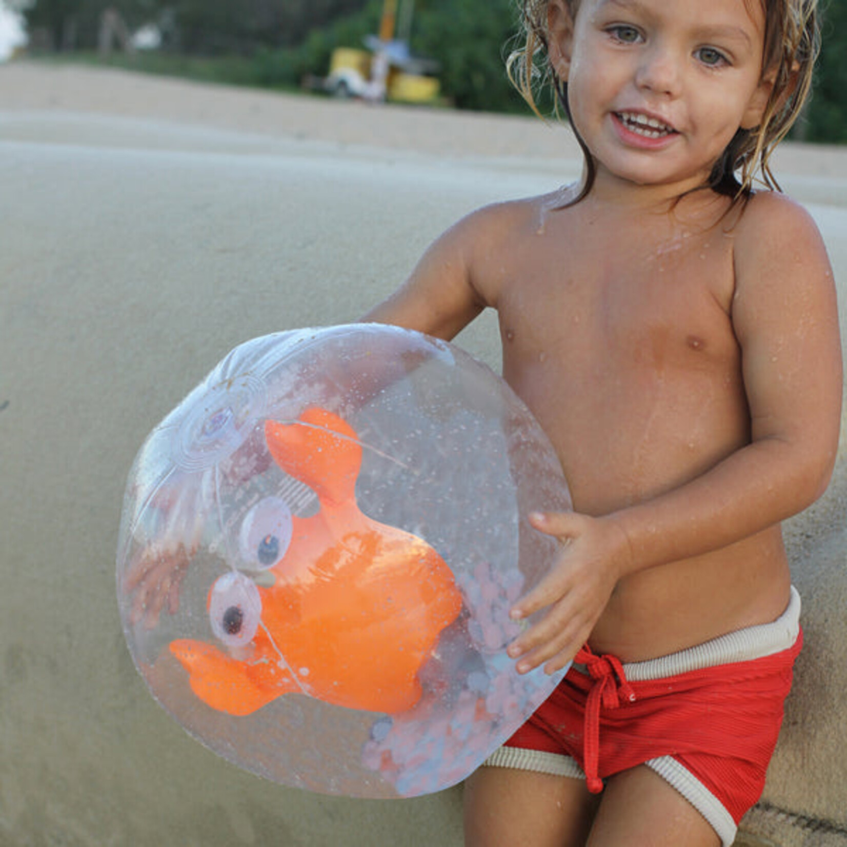 3D Sea Creature  Beach Ball