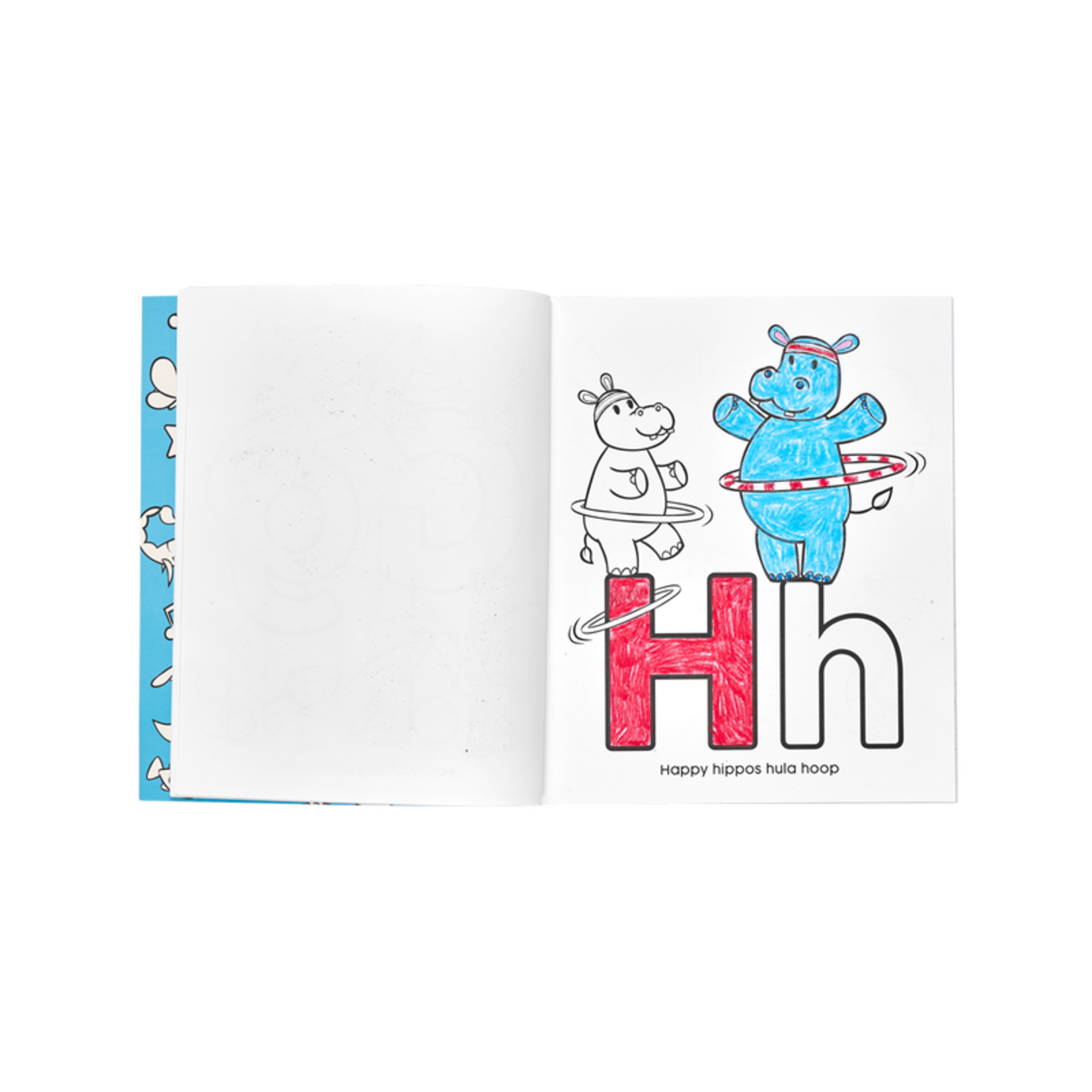 Toddler Color-In' Book - ABC Amazing Animals