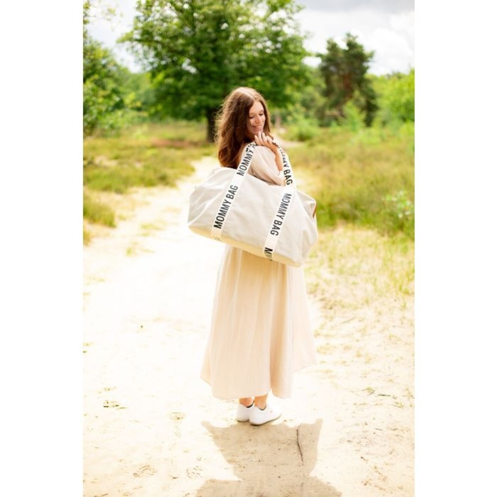 Mommy Bag Signature Canvas Off- White