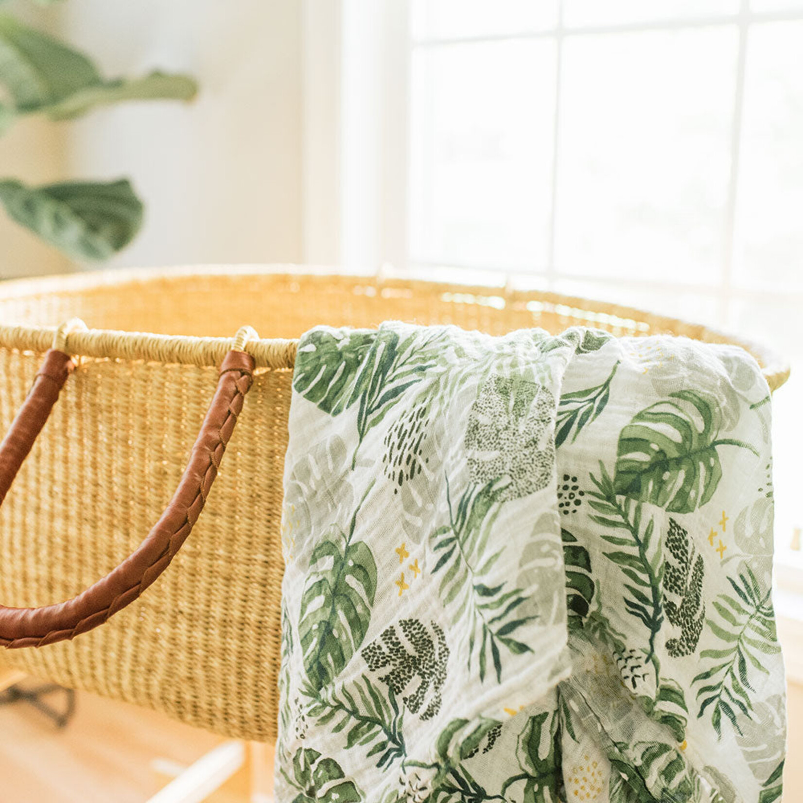 Jungle/Rainforest Muslin  Swaddle