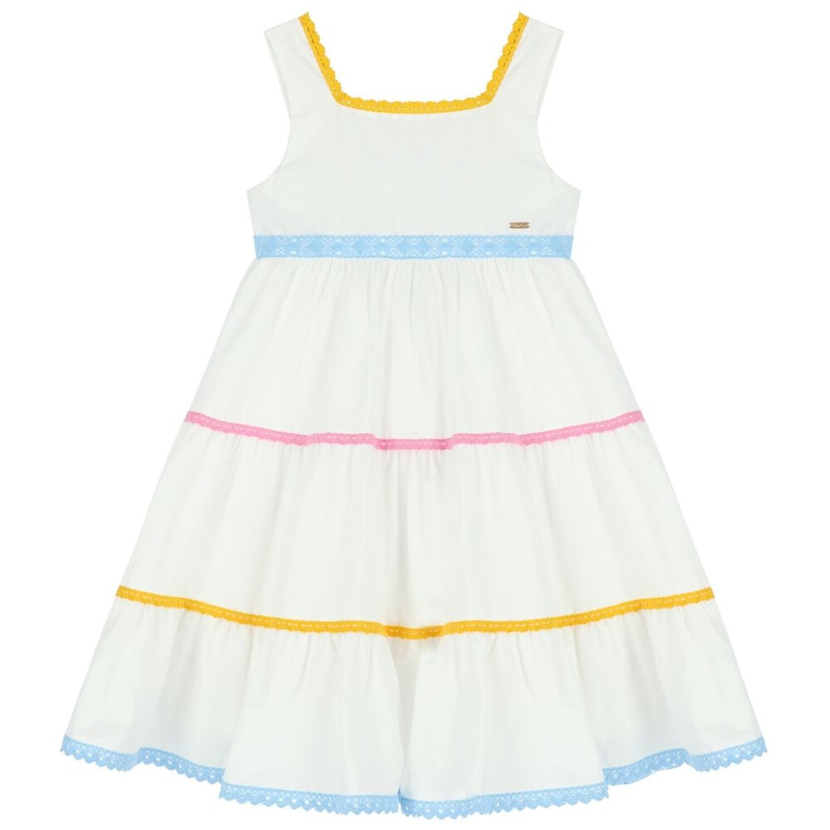 Girls multicolor strap dress