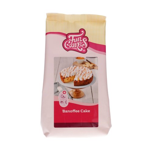 Funcakes Mix voor Banoffee Cake 400 gram