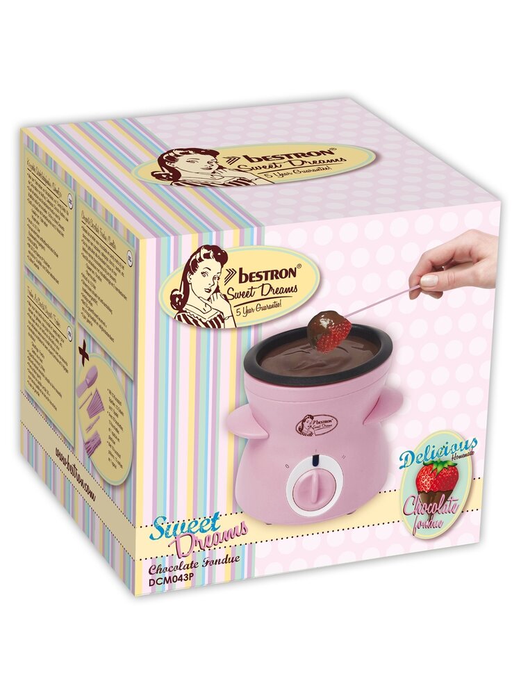 Bestron Bestron Sweet Dreams Chocoladefondue Roze