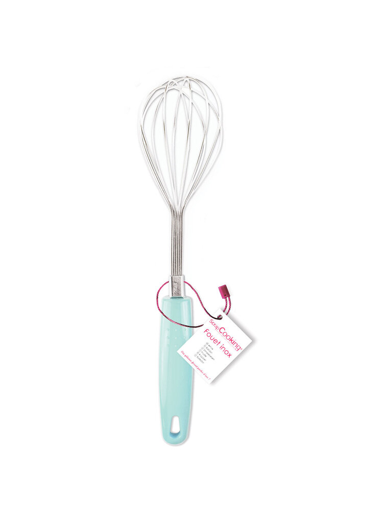 ScrapCooking Scrapcooking Roestvaststalen garde met kunststof handvat