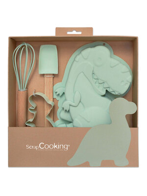 ScrapCooking Scrapcooking Utensils Dino Set/4