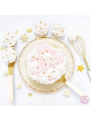 ScrapCooking ScrapCooking Golden Spatula/Whisk/Cake Server Set/3