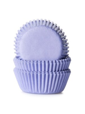 House of Marie House of Marie Mini Baking Cups Lila pk/60
