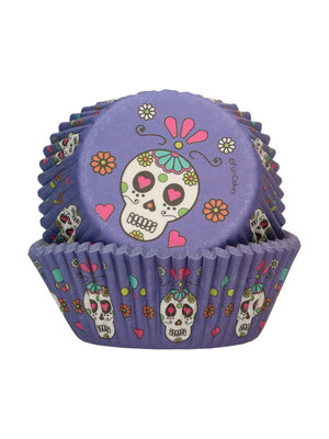 FunCakes FunCakes Baking Cups Day of the Dead pk/48
