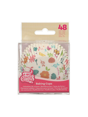 FunCakes Baking Cups Floral pk/48