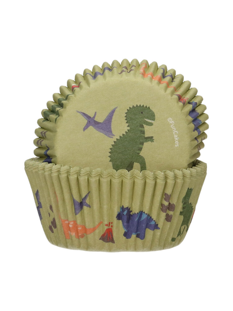 FunCakes FunCakes Baking Cups Dino pk/48