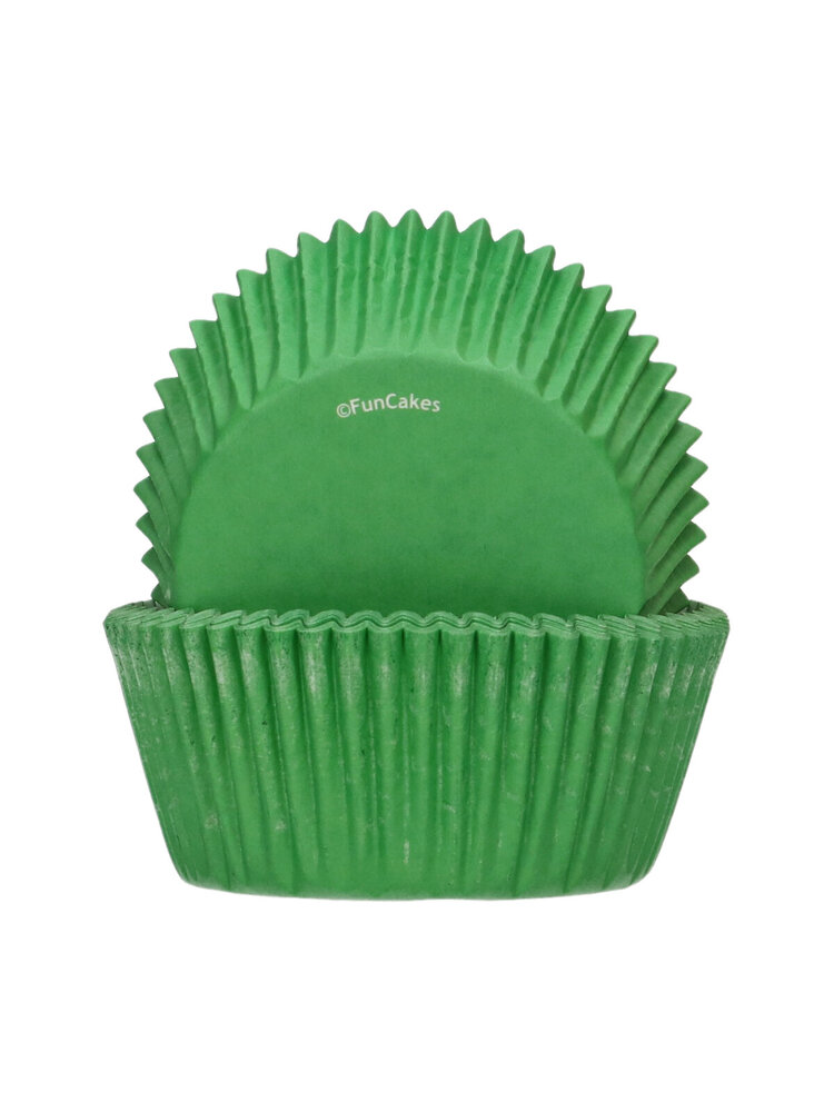 FunCakes FunCakes Baking Cups Grass Green pk/48