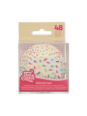 FunCakes Baking Cups Sprinkles pk/48