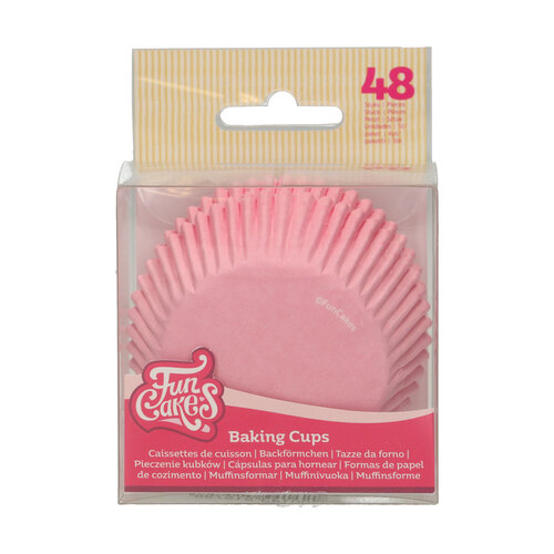 FunCakes Baking Cups Light Pink pk/48 FunCakes Baking Cups Light Pink pk/48