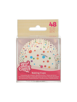 FunCakes Baking Cups Confetti pk/48