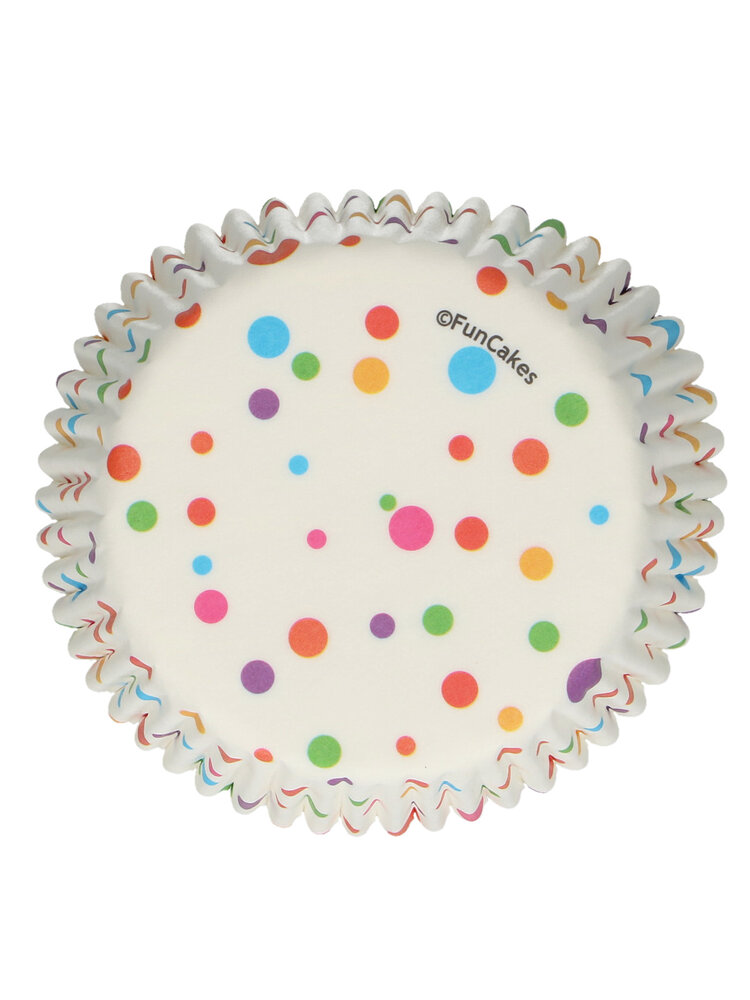 FunCakes FunCakes Baking Cups Confetti pk/48