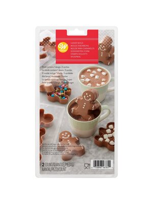 Wilton Wilton 3D Warme Chocolade Gingerbread Candy Mold