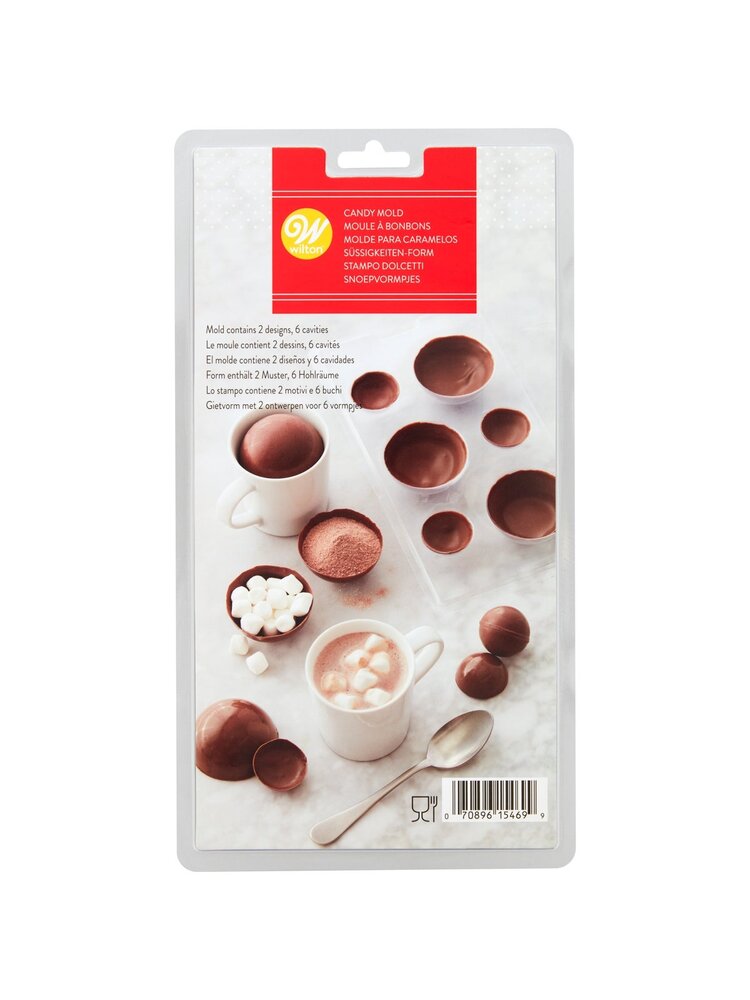 Wilton Wilton 3D Warme Chocolade Ball Candy Mould