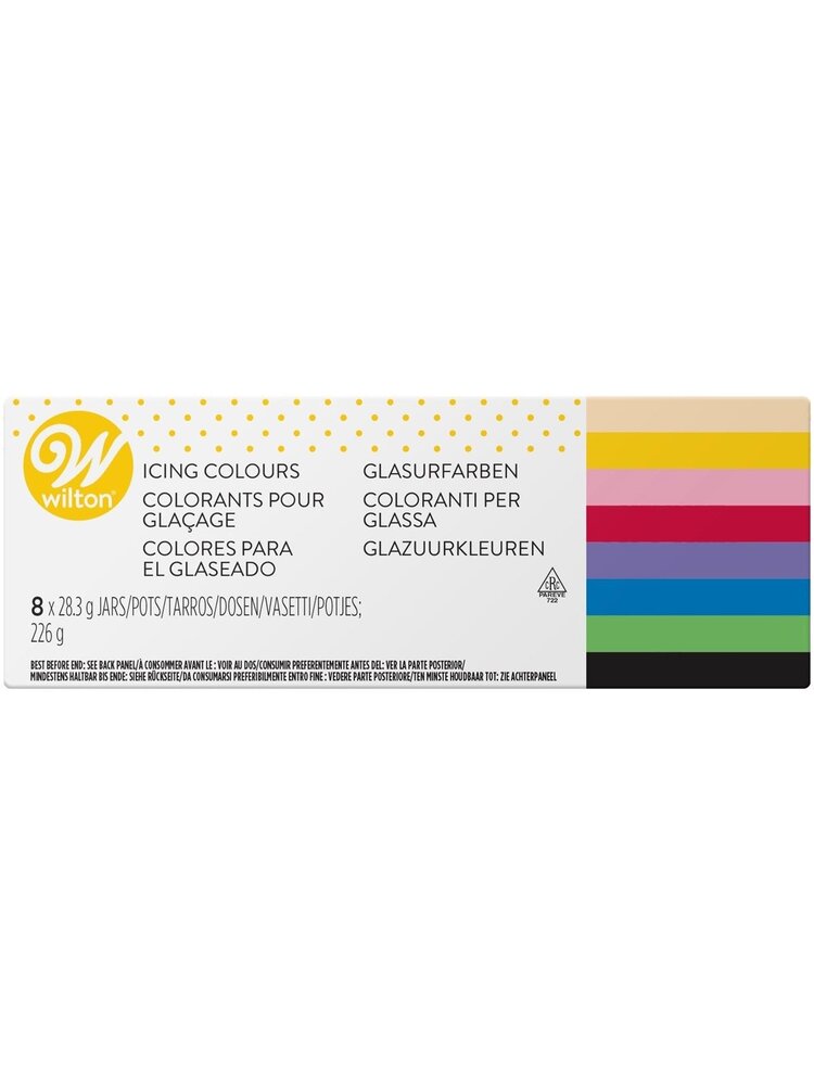 Wilton Wilton Icing Color Kit 8 x 28g