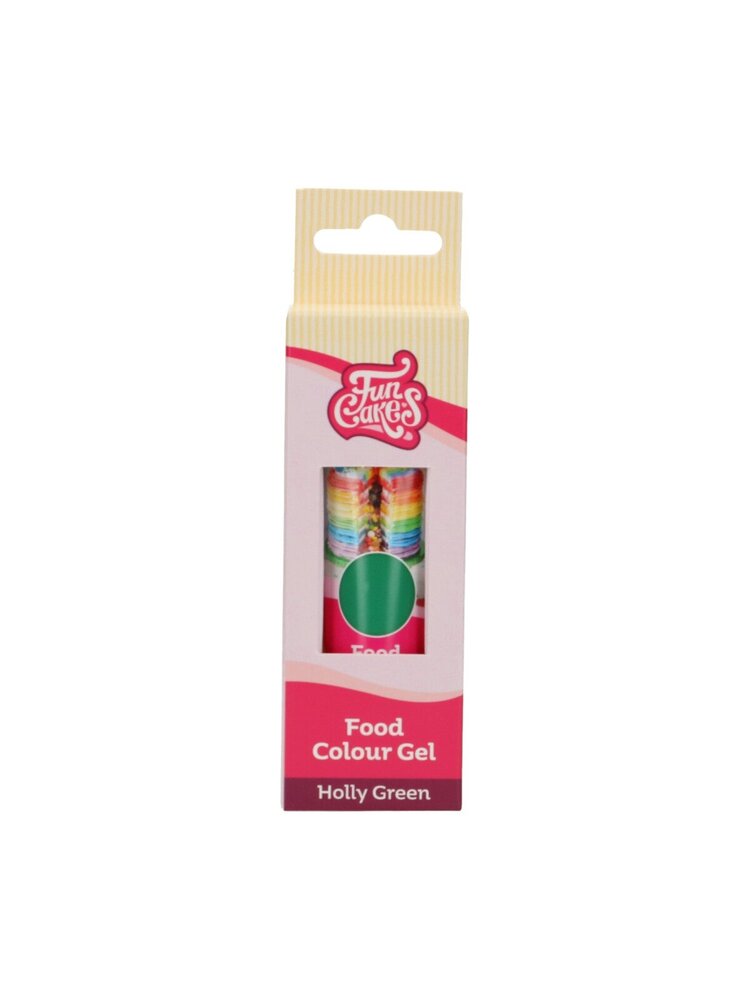 FunCakes FunCakes Food Colour Gel Holly Green 30 g