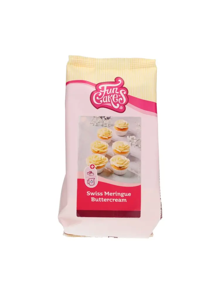 FunCakes FunCakes Mix voor Swiss Meringue Botercrème 400 g
