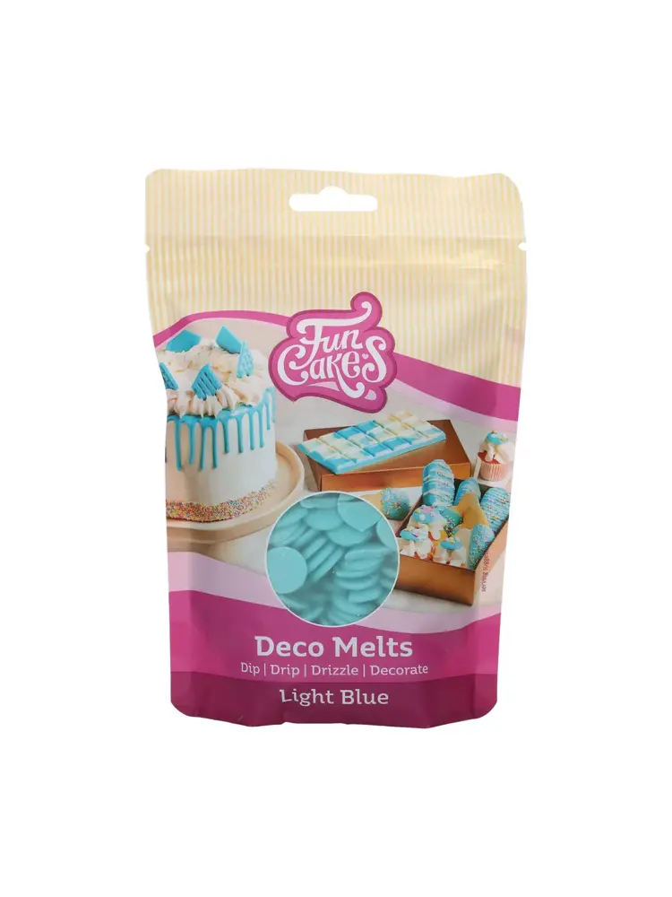 FunCakes FunCakes Deco Melts -Licht Blauw- 250g