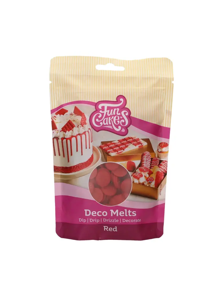 FunCakes FunCakes Deco Melts -Rood- 250g