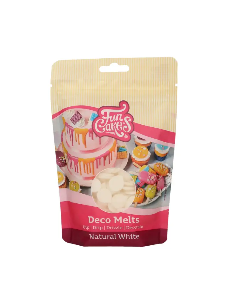 FunCakes FunCakes Deco Melts -Natural White- 250g