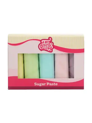 FunCakes FunCakes Rolfondant Multipack Pastel Colours 5x100 g