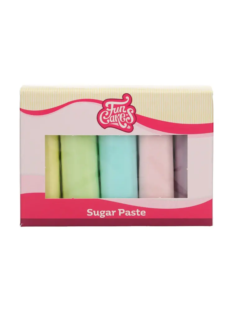 FunCakes FunCakes Rolfondant Multipack Pastel Colours 5x100 g