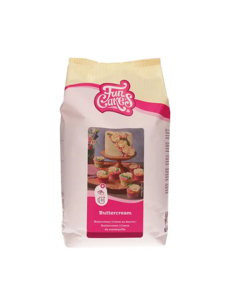 FunCakes FunCakes Mix voor Botercrème 4 kg