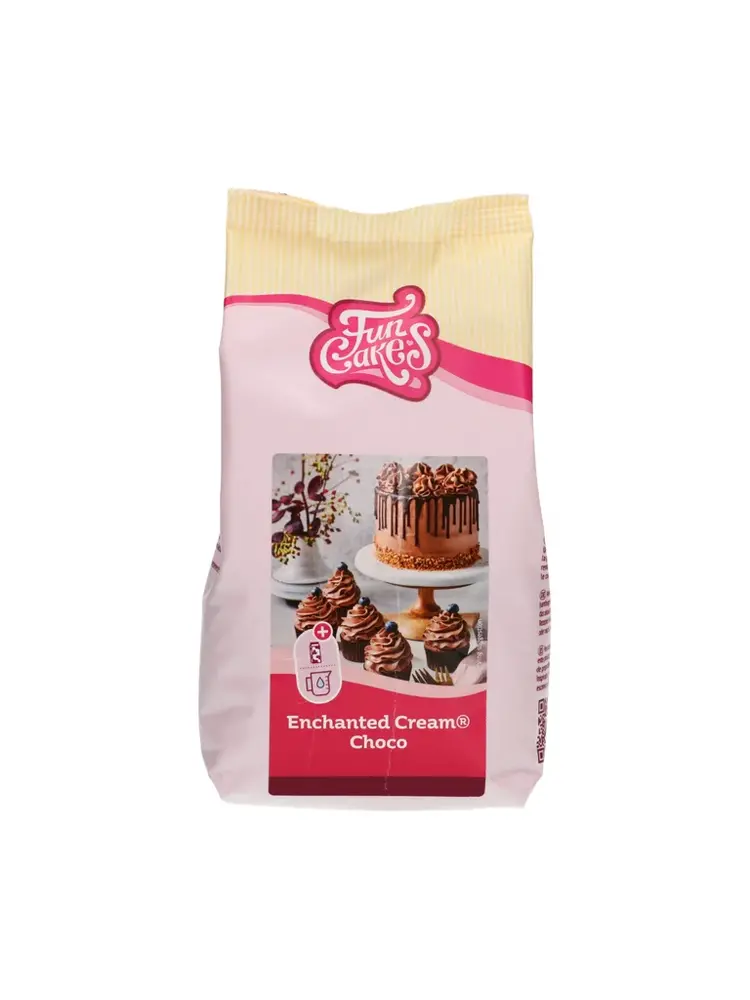 FunCakes FunCakes Mix voor Enchanted Cream® Choco 450 g