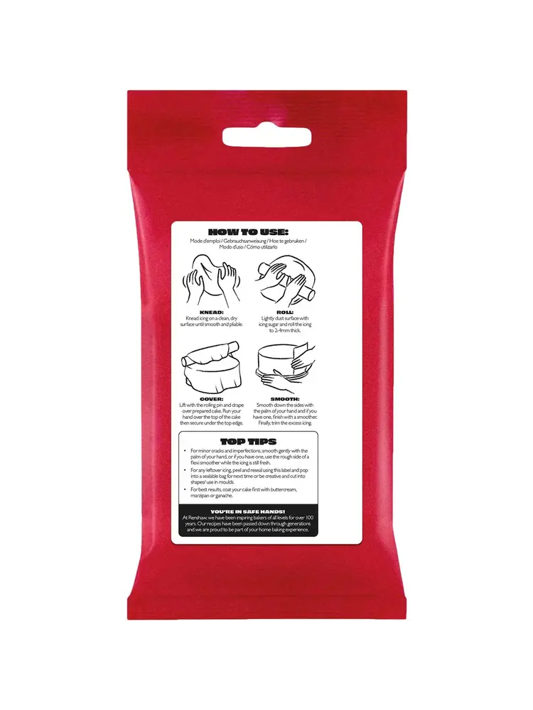 Renshaw Renshaw Fondant Icing Wit 250 g