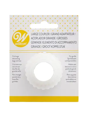 Wilton Large Adaptor/Coupler Carded