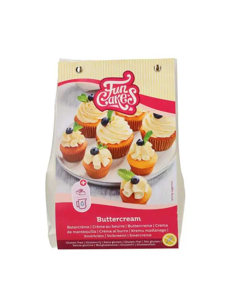 FunCakes FunCakes Mix voor Botercrème, Glutenvrij 500 g