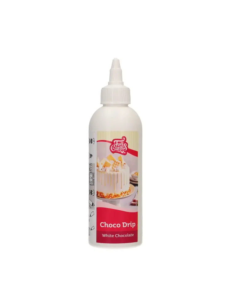 FunCakes FunCakes Choco Drip Witte Chocolade 180 g
