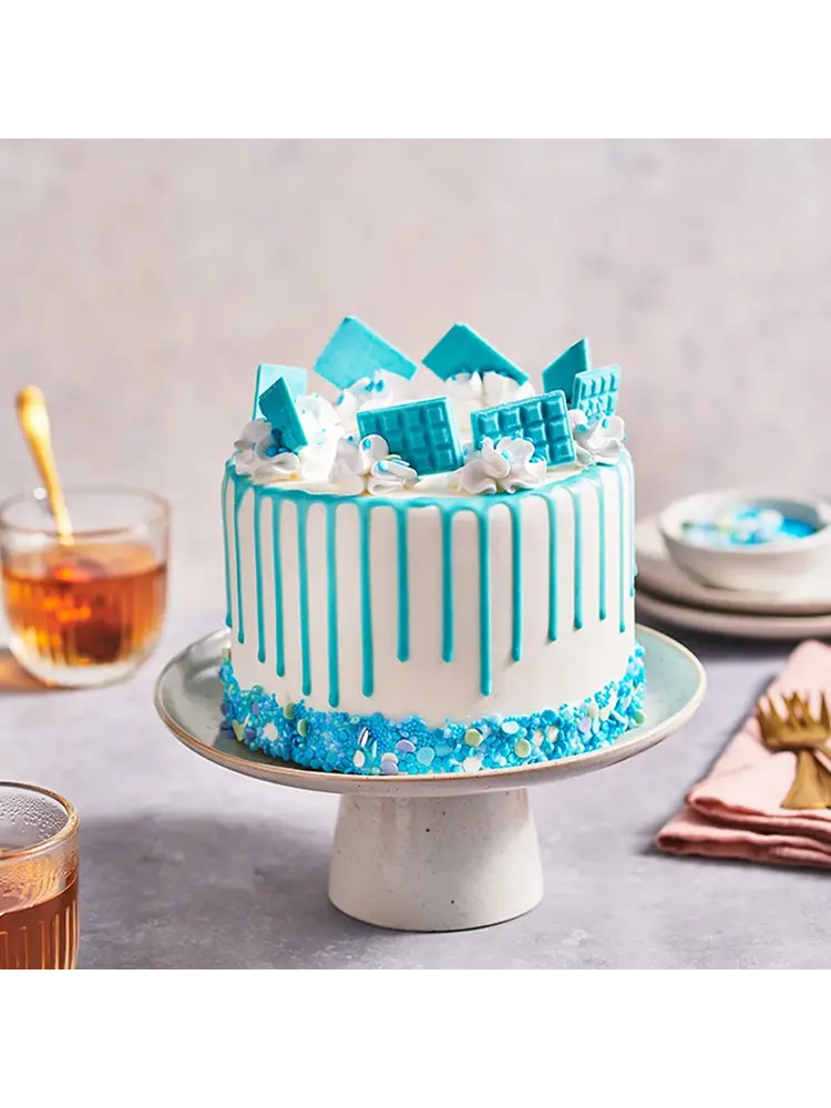 FunCakes FunCakes Choco Drip Licht Blauw 180 g