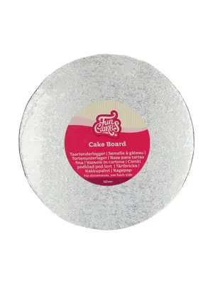 FunCakes Cake Board Rond Ø20 cm - Zilver