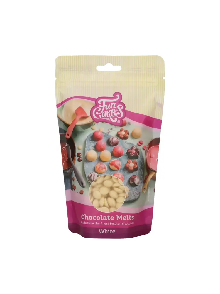 FunCakes FunCakes Chocolade Melts Wit 350 g