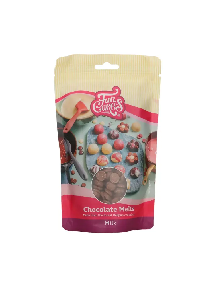 FunCakes FunCakes Chocolade Melts Melk 350 g