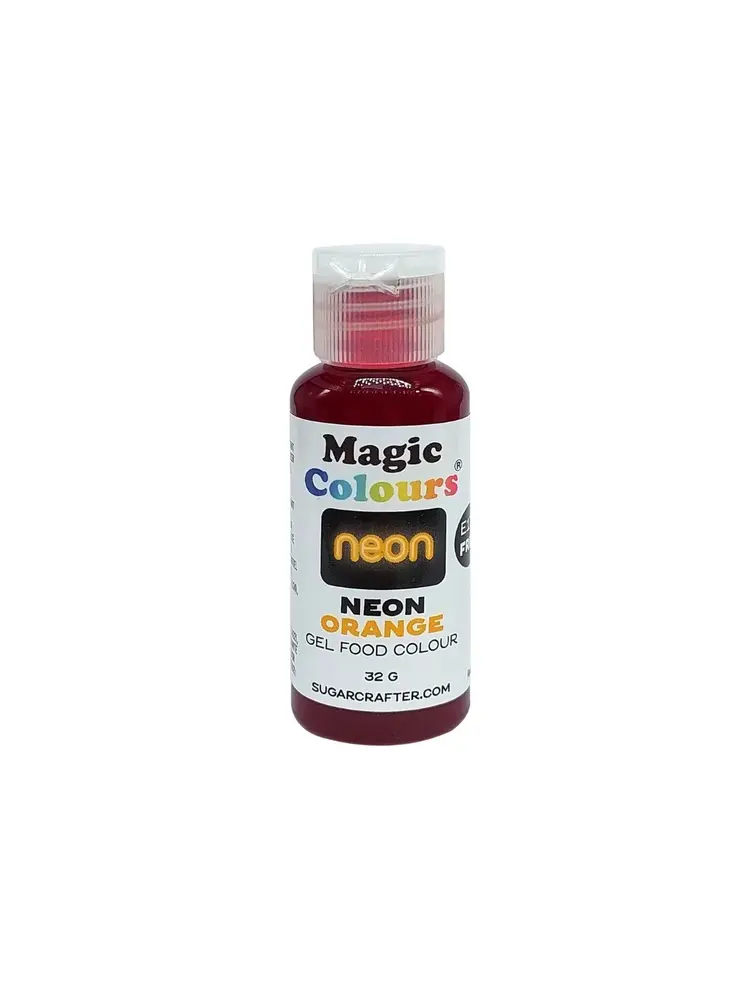 Magic Colours Magic Colours Kleurstof Gel Neon Oranje 32 g