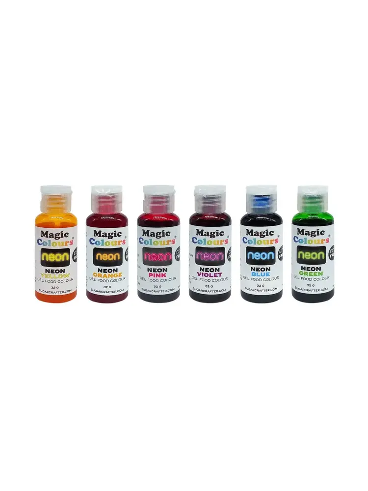 Magic Colours Magic Colours Kleurstof Gel Neon Oranje 32 g