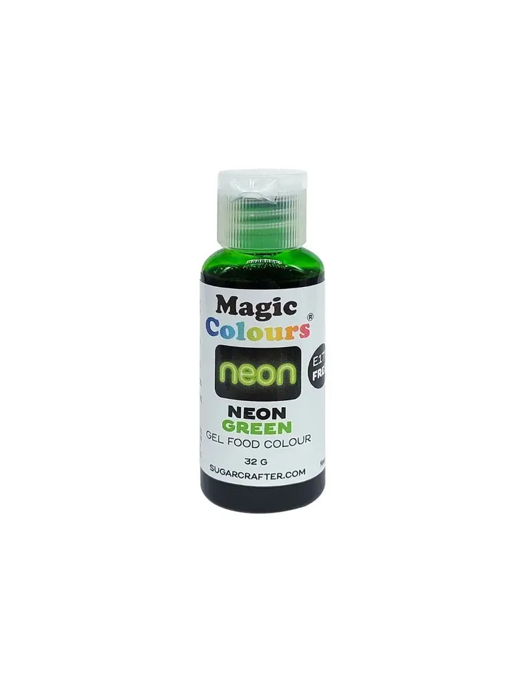Magic Colours Magic Colours Kleurstof Gel Neon Groen 32 g