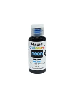 Magic Colours Magic Colours Kleurstof Gel Neon Blauw 32 g