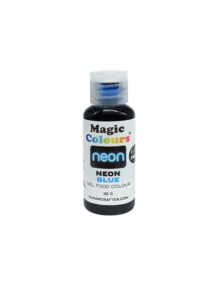 Magic Colours Magic Colours Kleurstof Gel Neon Blauw 32 g