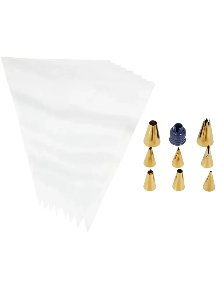 Wilton Wilton Golden Decorating Tip Set/17