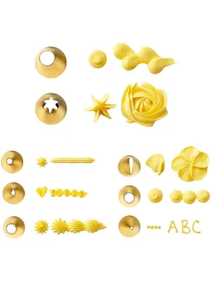 Wilton Wilton Golden Decorating Tip Set/17