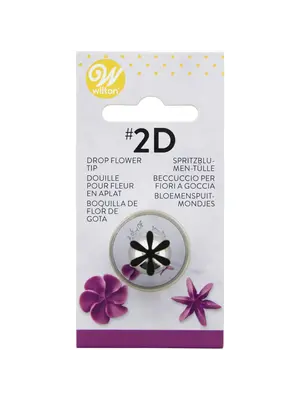 Wilton Decorating Tip #2D Dropflower Carded