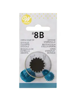 Wilton Decorating Tip #8B Open Star