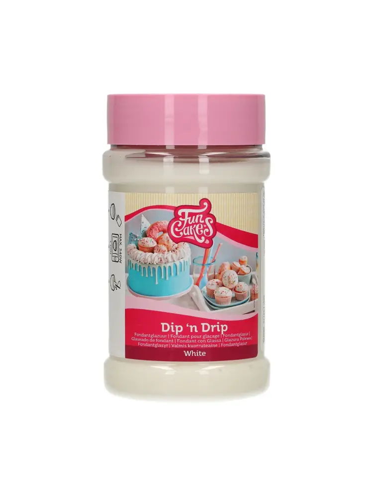 FunCakes FunCakes Dip 'n Drip Wit 375 g